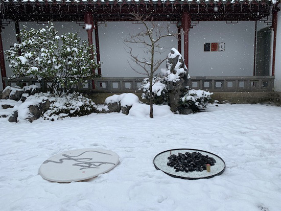 Double Moon by Lam Wong in Winter